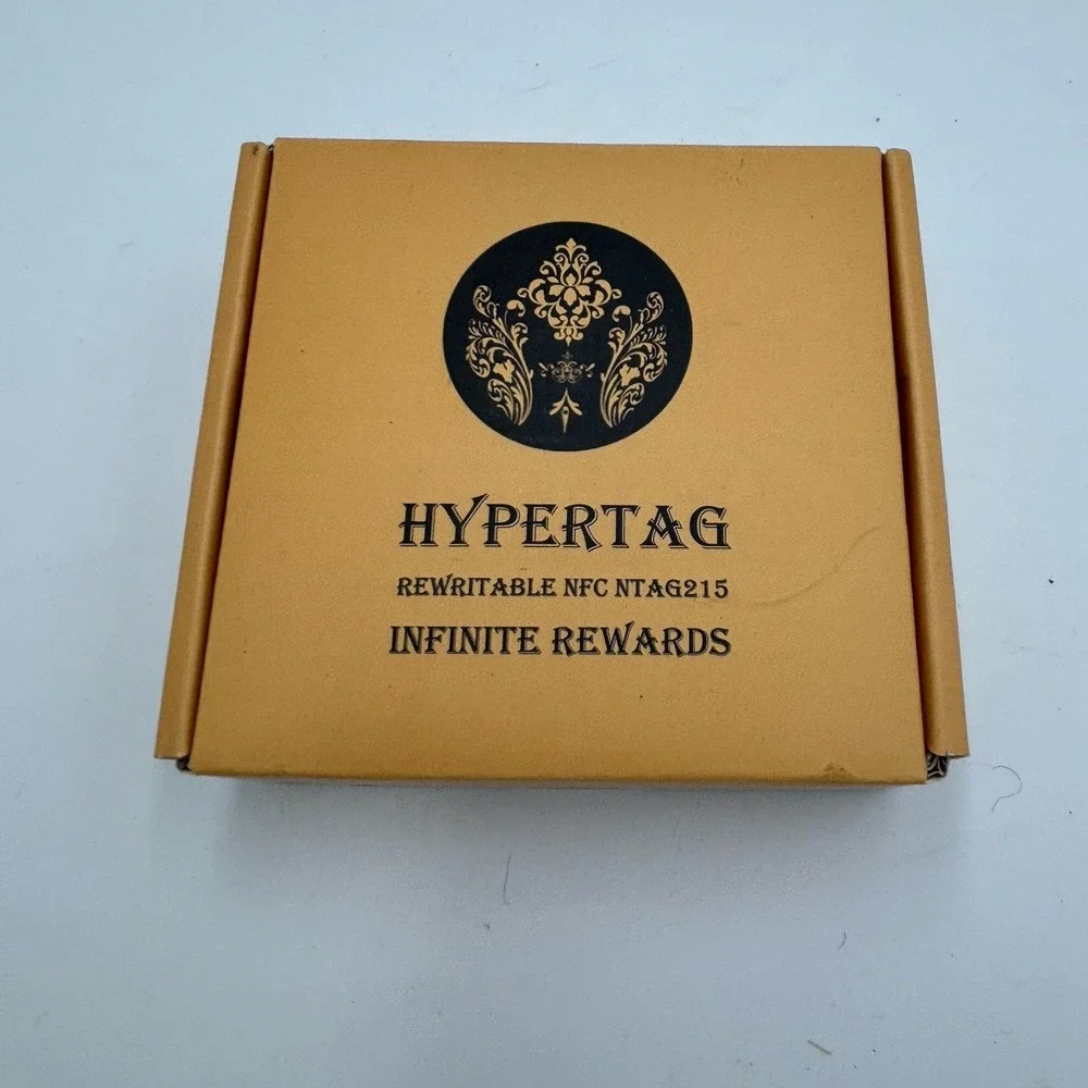 HYPERTAG - NFC‎ Tag. Rewritable NTAG215. Unlimited UID Generation. Rechargeable